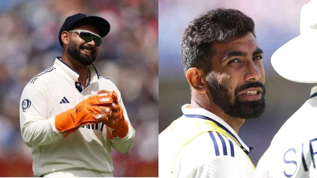 Rishabh Pant Jasprit Bumrah