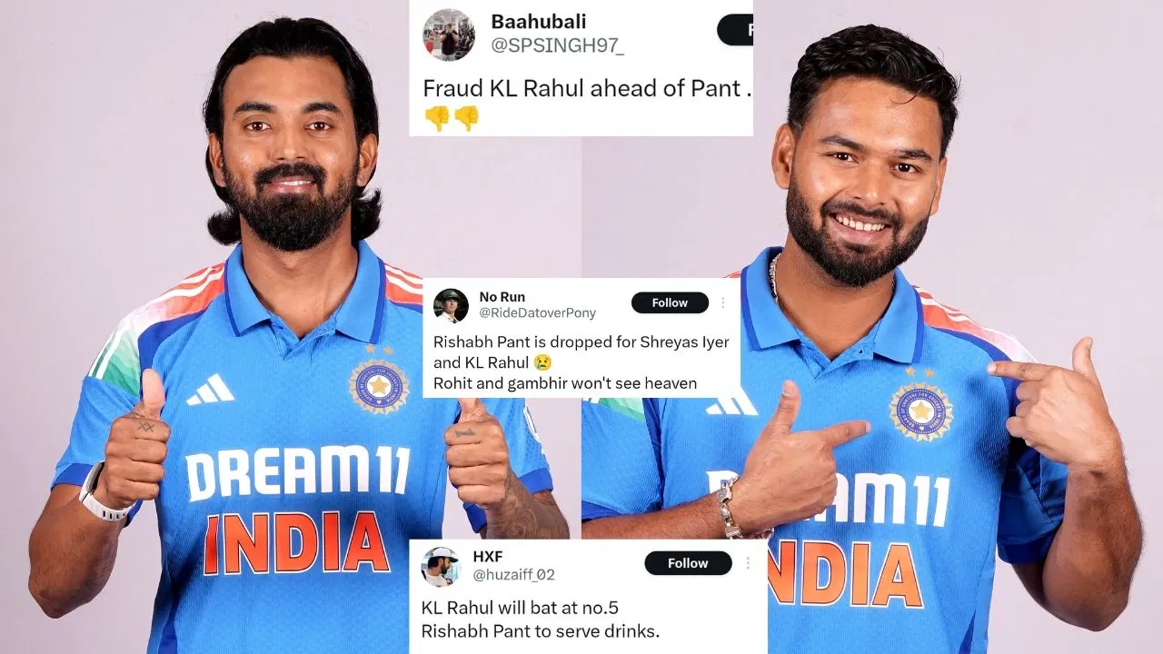 Rishabh Pant KL Rahul TR