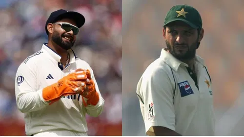 Rishabh Pant Shahid Afridi