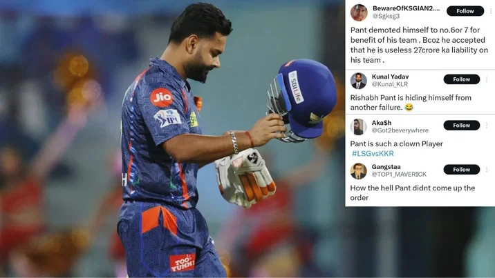 Rishabh Pant TR