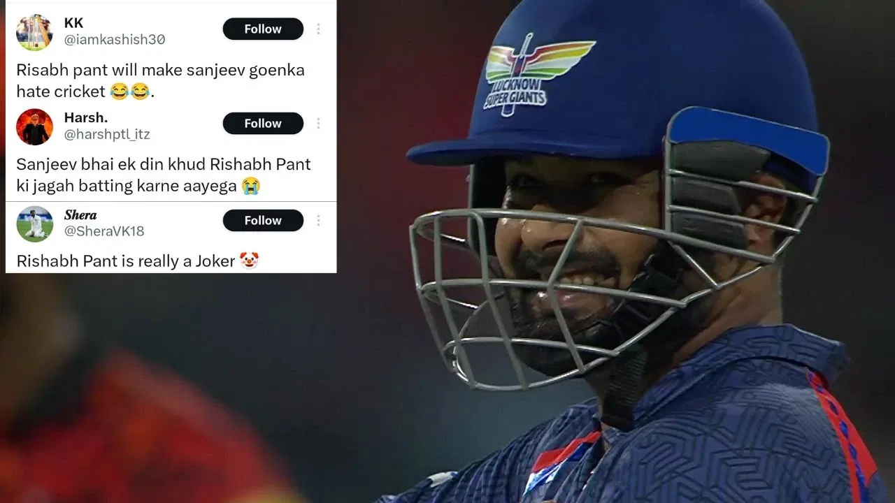 Rishabh Pant will make Sanjiv Goenka hate cricket: Twitter reacts to LSG captains failure vs SRH