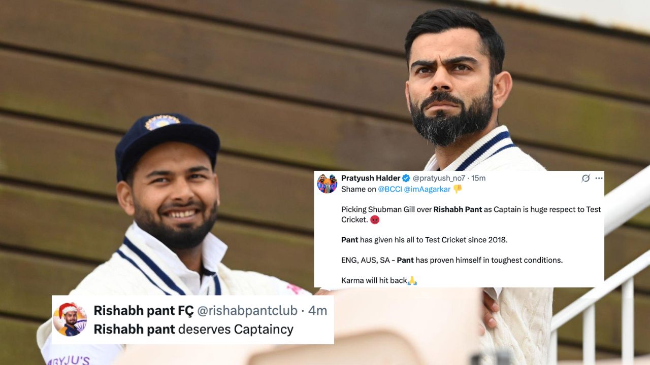 Rishabh Pant Vice Captain TR
