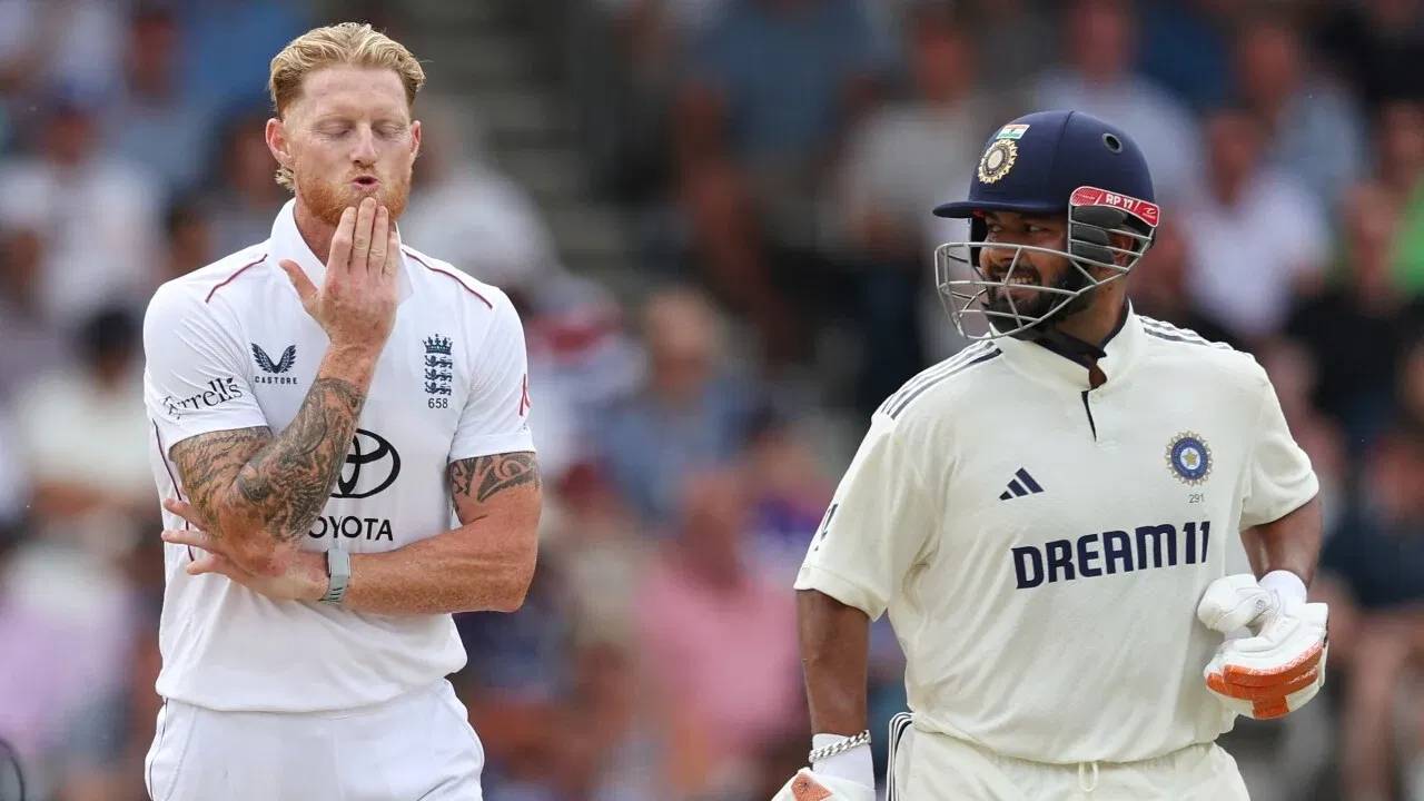 Rishabh Pant And Ben Stokes