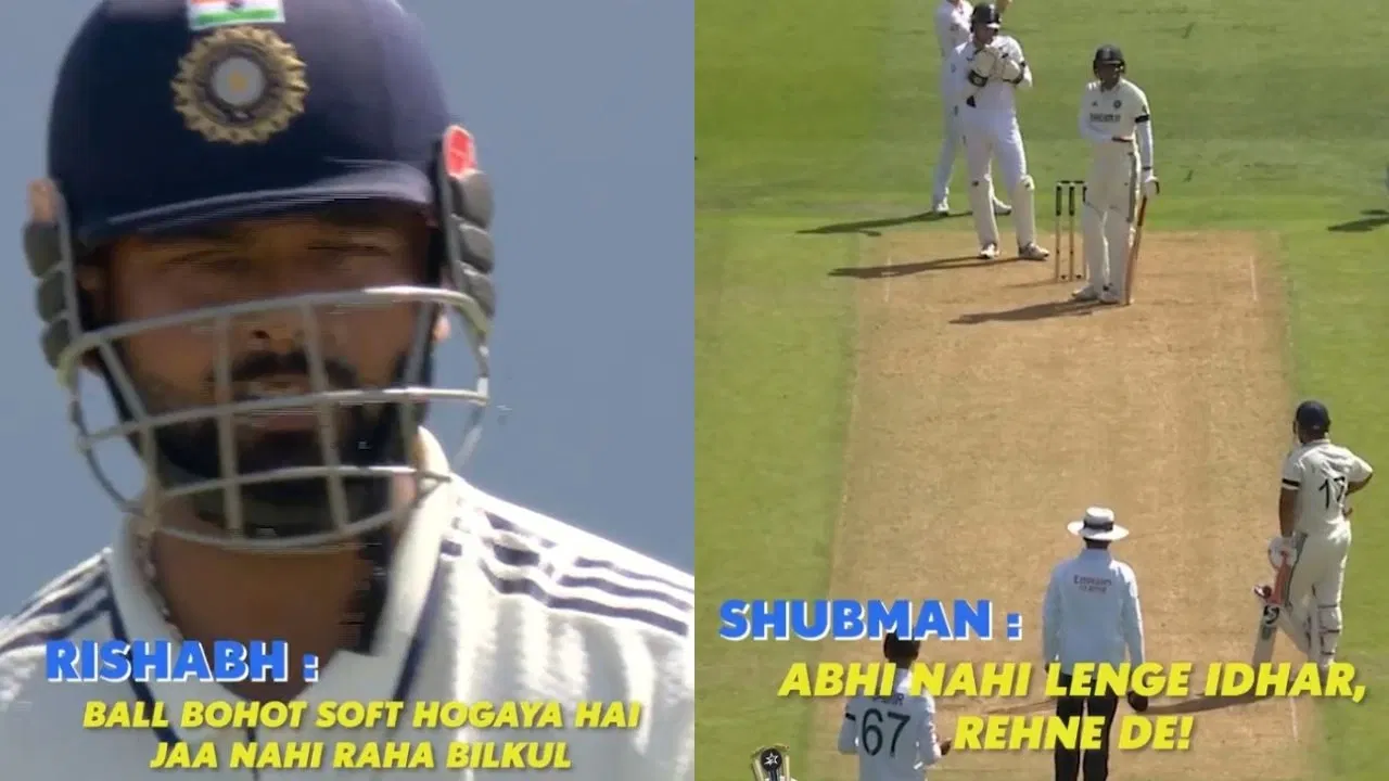 Rishabh Pant Scolds Shubman Gill