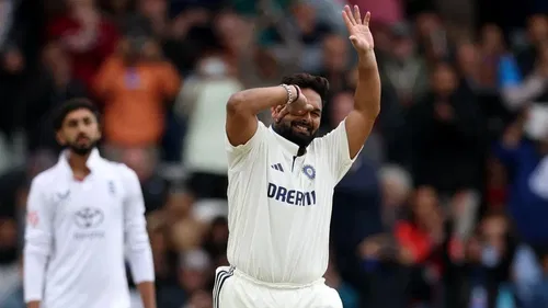 Rishabh Pant Twin Tons In Leeds