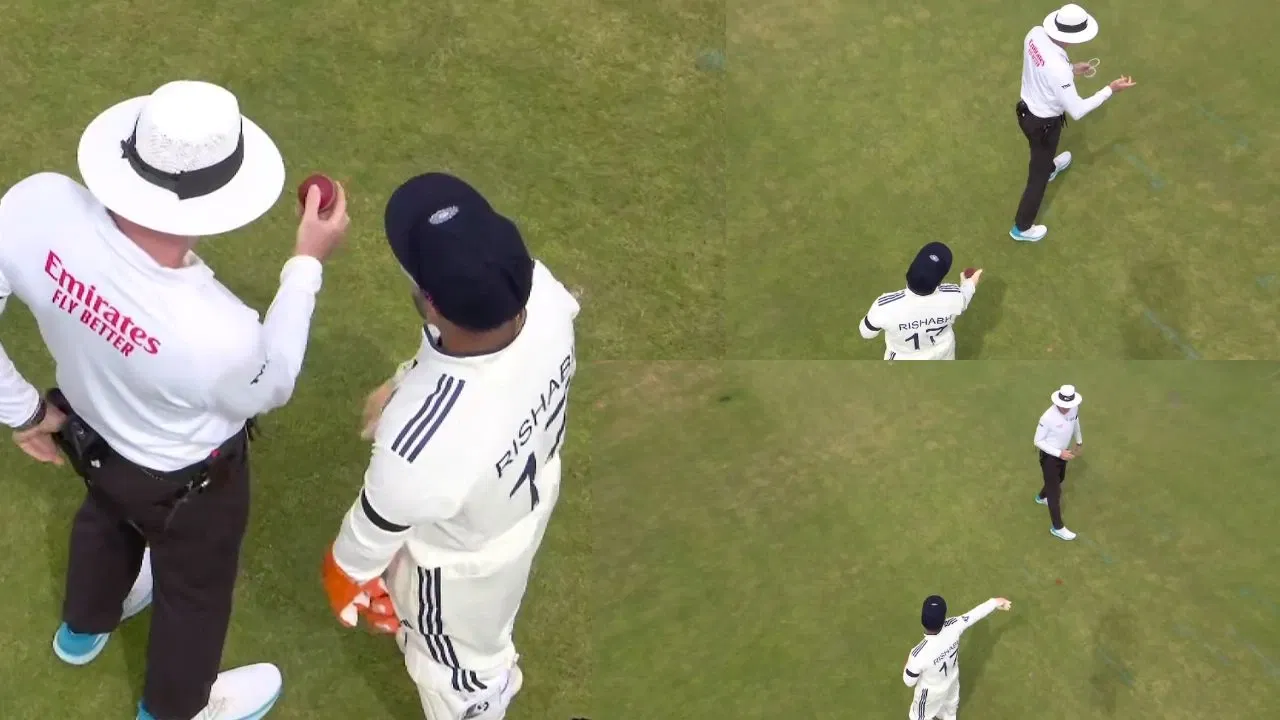 Rishabh Pant Umpire Fight