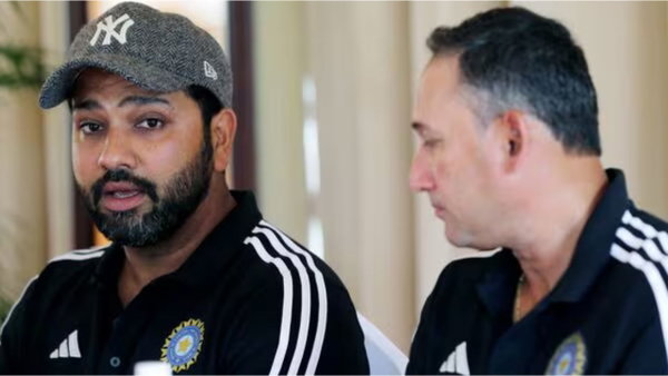 Rohit Sharma Ajit Agarkar, India
