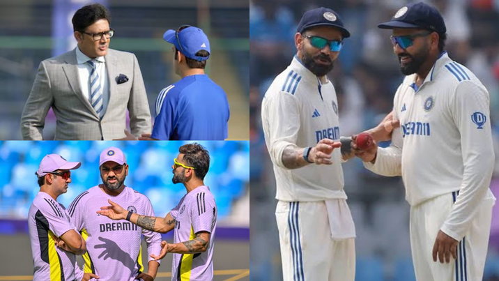 Rohit Sharma Gautam Gambhir Virat Kohli Anil Kumble