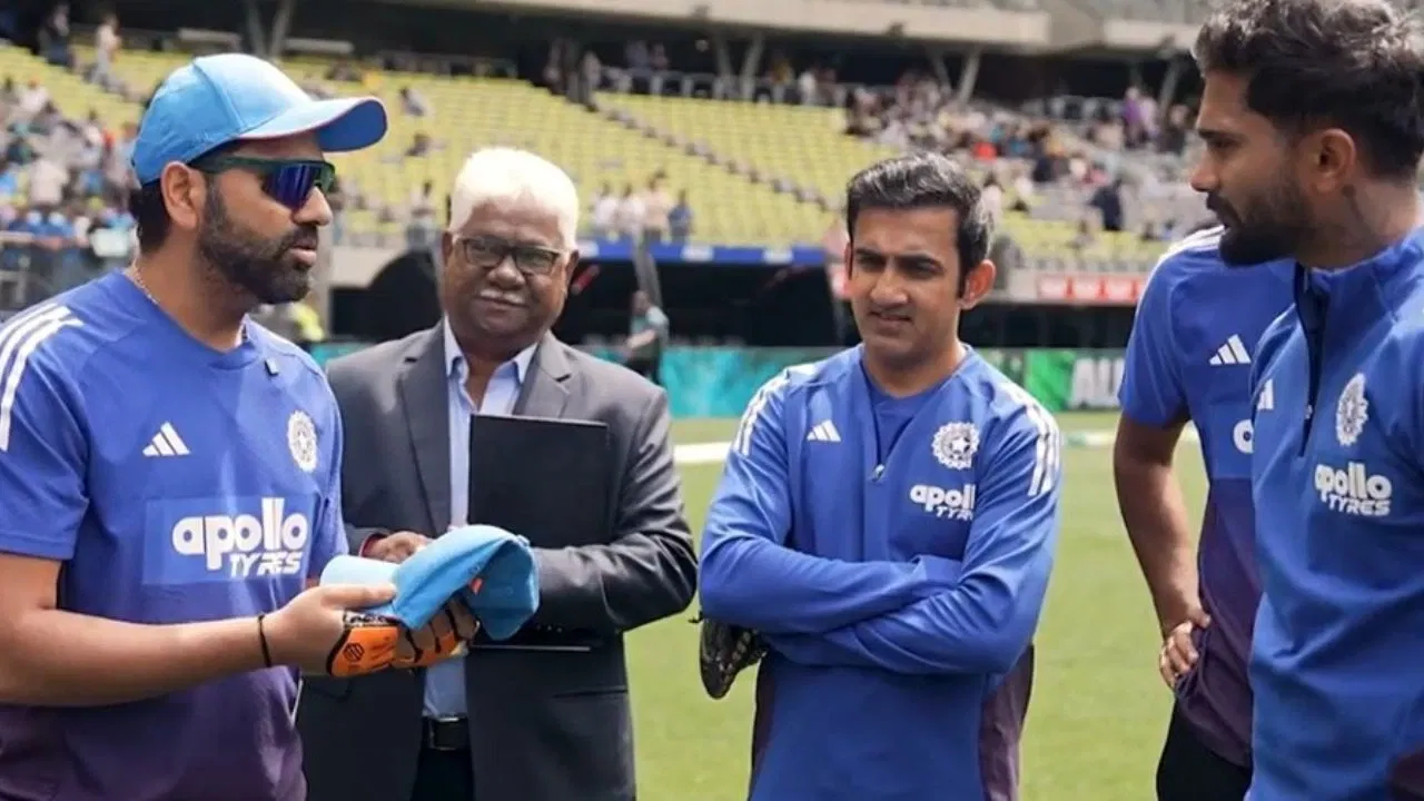 Rohit Sharma Nitish Kumar Reddy Gautam Gambhir