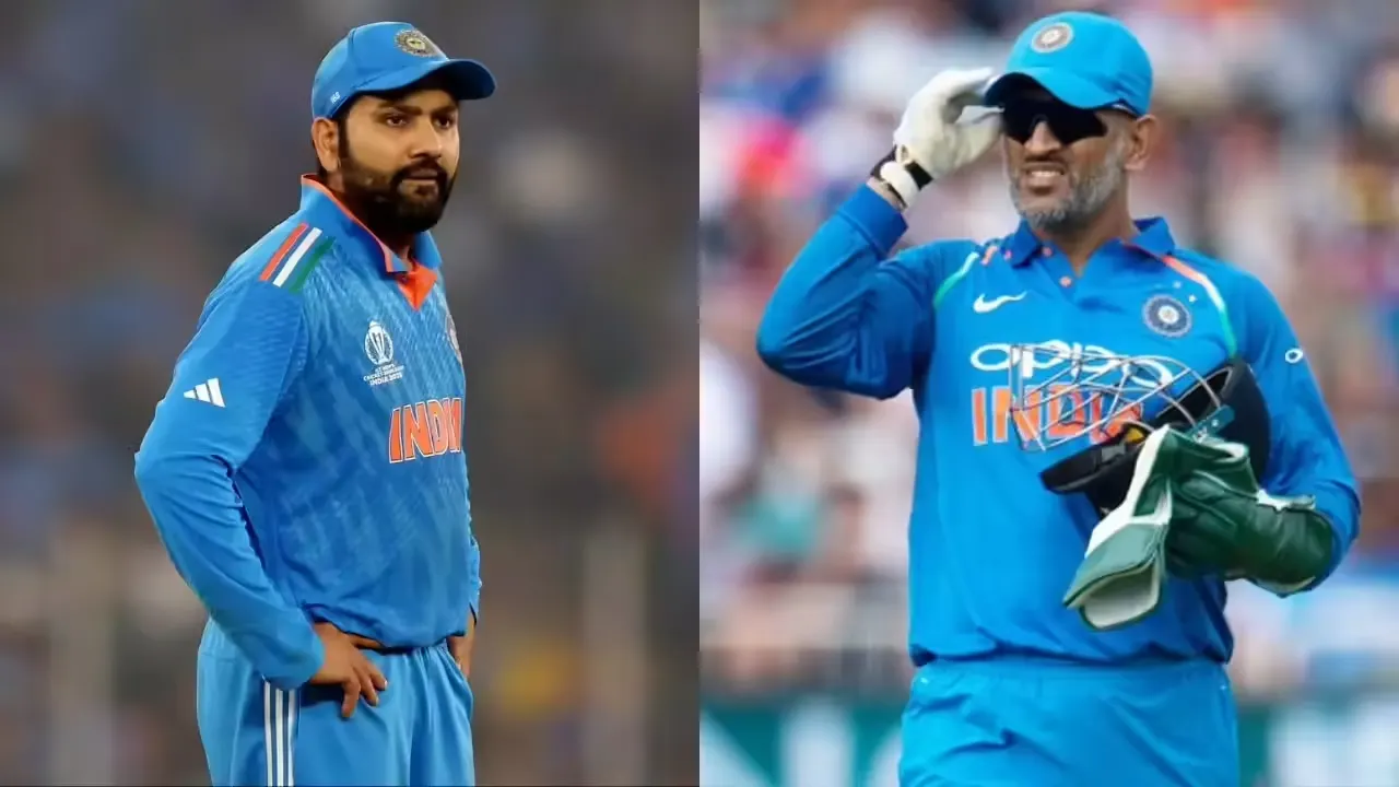 Rohit Sharma And MS Dhoni