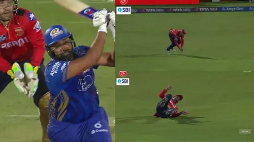 Rohit Sharma Dismissed By Nehal Wadhera Catch