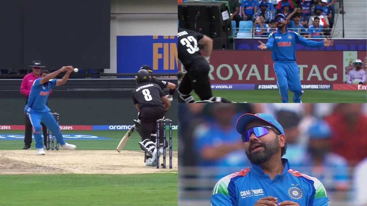 Rohit Sharna Virat Kohli Fume As MOhammed Shami Drops Rachin Ravindra