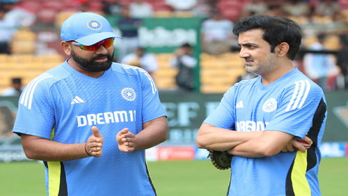 Rohit Sharma and Gautam Gambhir
