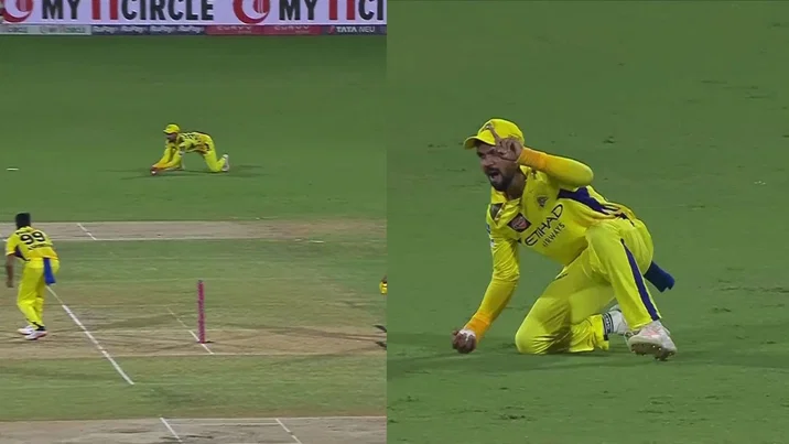 Ruturaj Gaikwad Catch To Dismiss Devdutt Padikkal