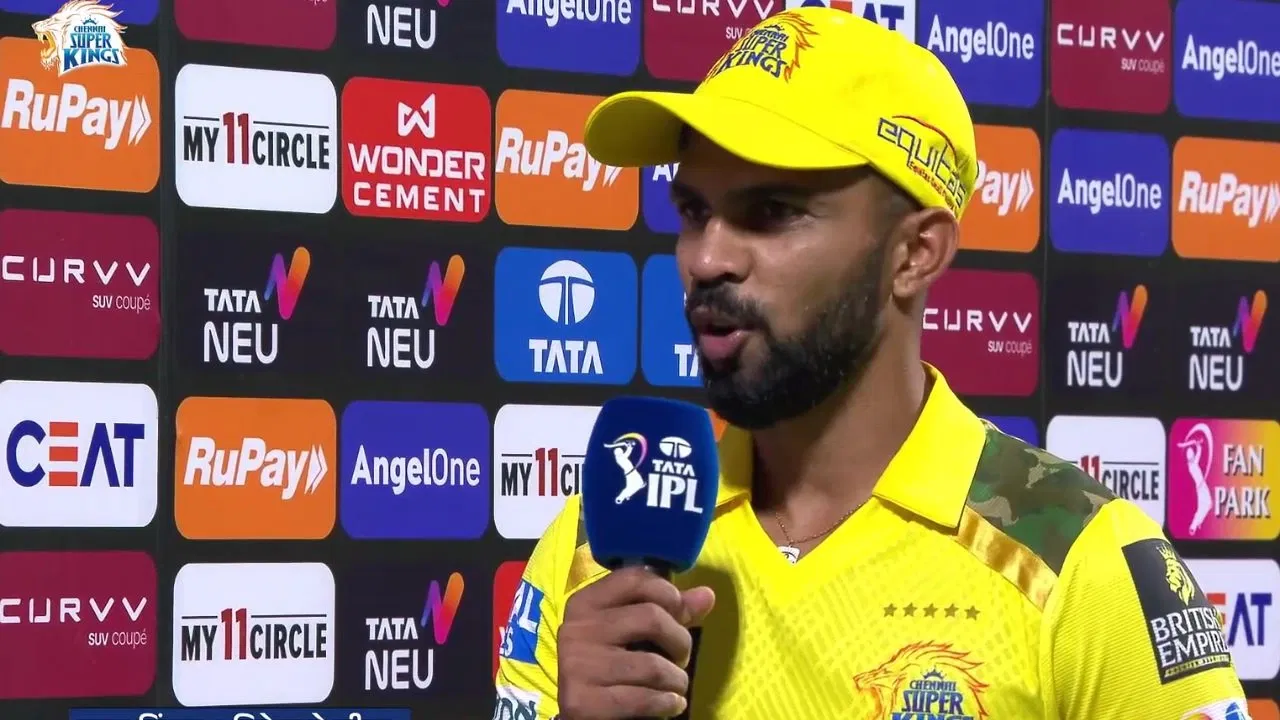 Ruturaj Gaikwad Post Match