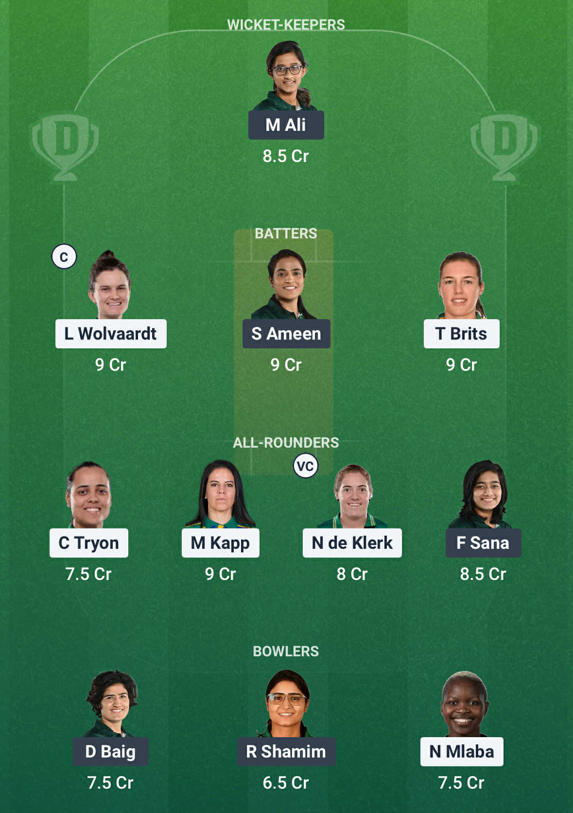 SA vs PAK Dream11 Prediction