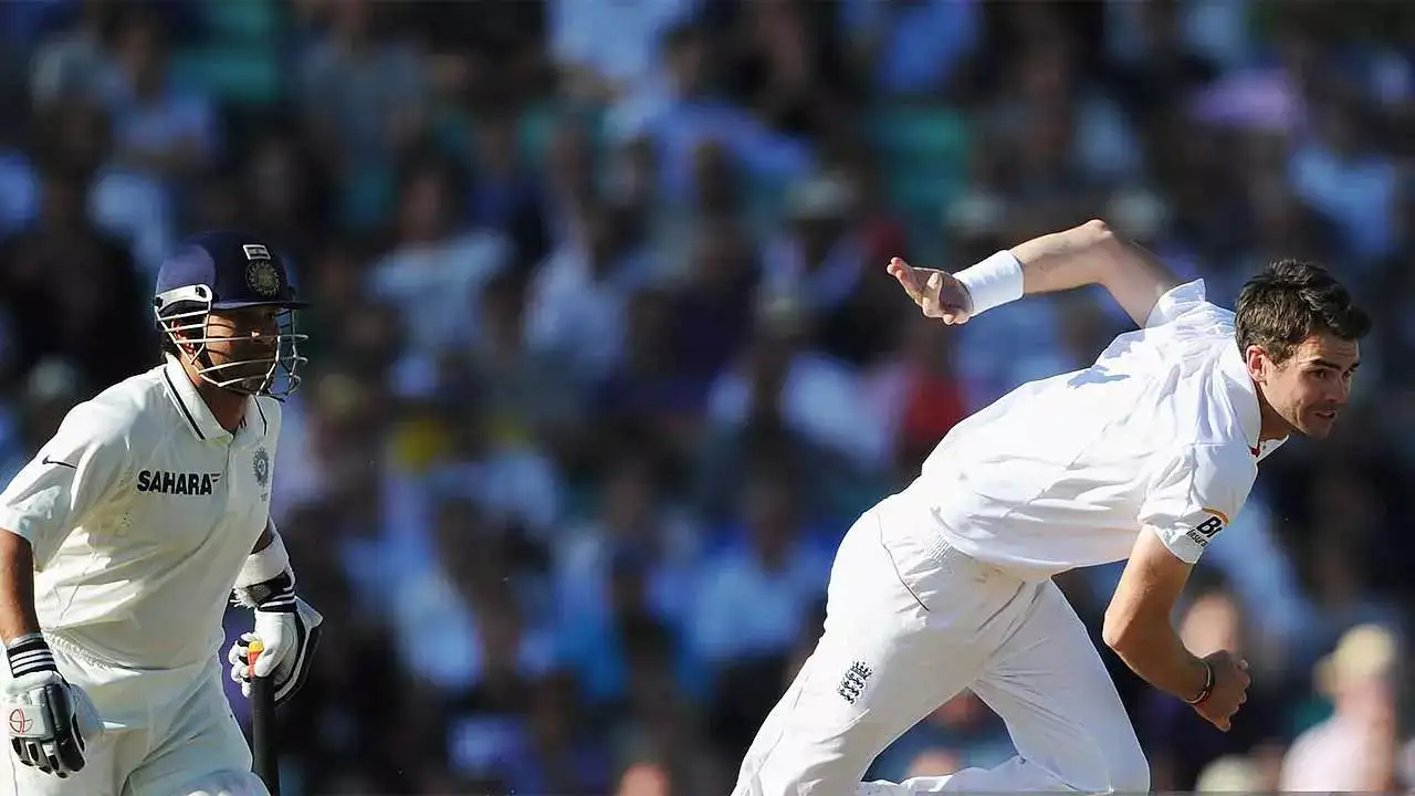Sachin Tendulkar James Anderson
