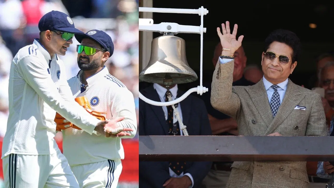 Sachin Tendulkar Shubman Gill Rishabh Pant