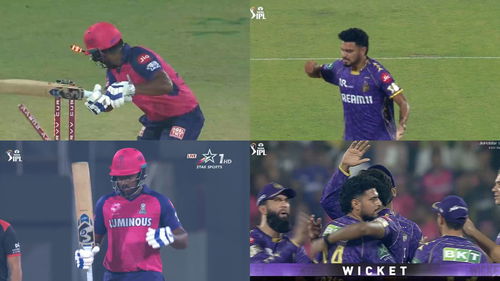 Sanju Samson Clean Bowled By Vaibhav Arora