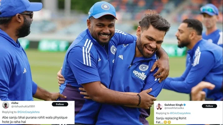 Sanju Samson Fat Shamed