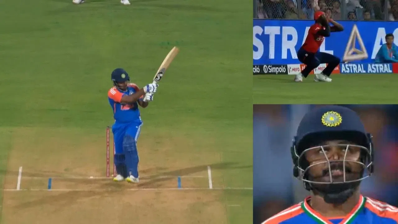 Sanju Samson Falls To Short Ball Again