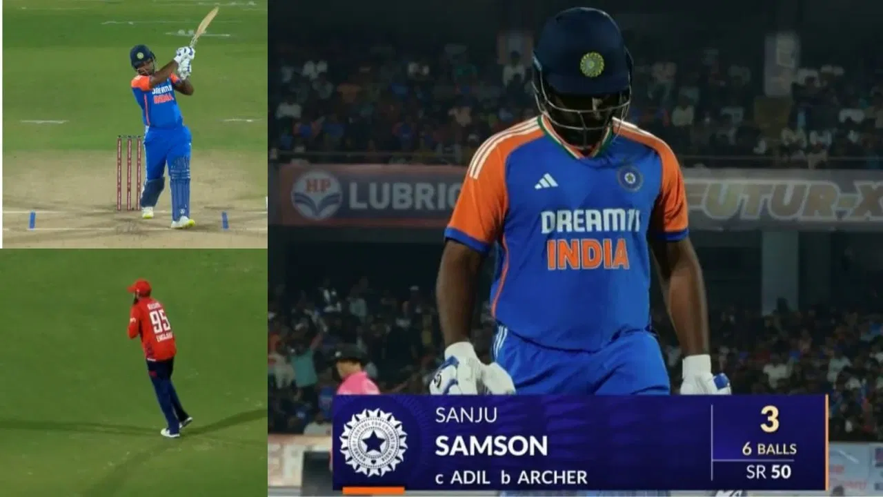 Sanju Samson Furious With Himself After Getting Out