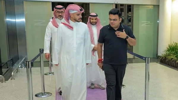 Saudi Arabia Cricket Federation Chairman With Jay Shah
