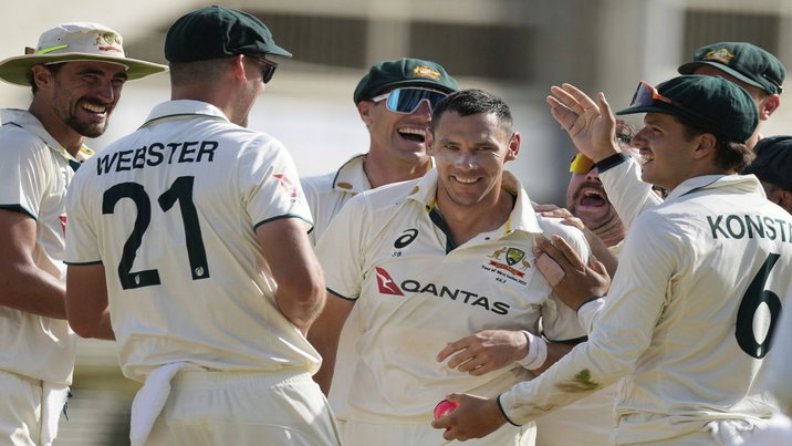 Scott Boland hat-trick