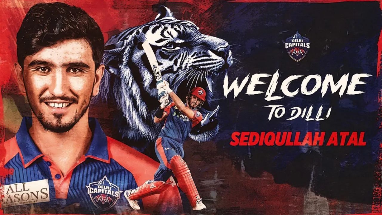 Sediqullah Atal Joins Delhi Capitals