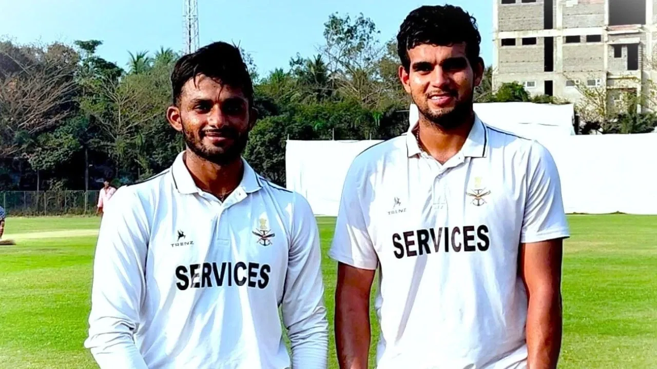 Services Registered The Highest Fourth Innings Total Without Losing A Wicket In First Class CricketOpeners Shubham Rohilla Suraj Vashisht