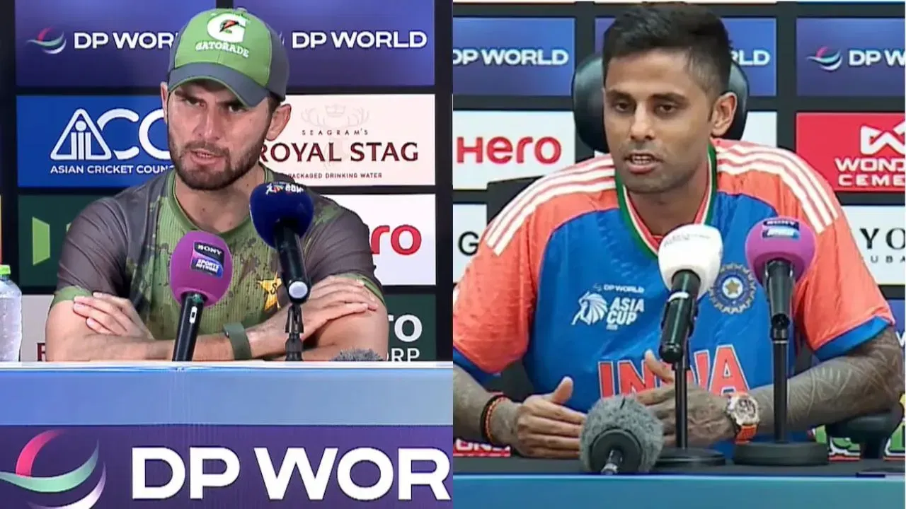 Shaheen Afridi Suryakumar Yadav