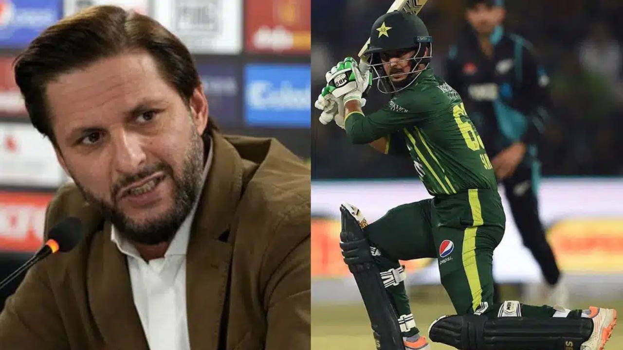 Shahid Afridi Saim Ayub