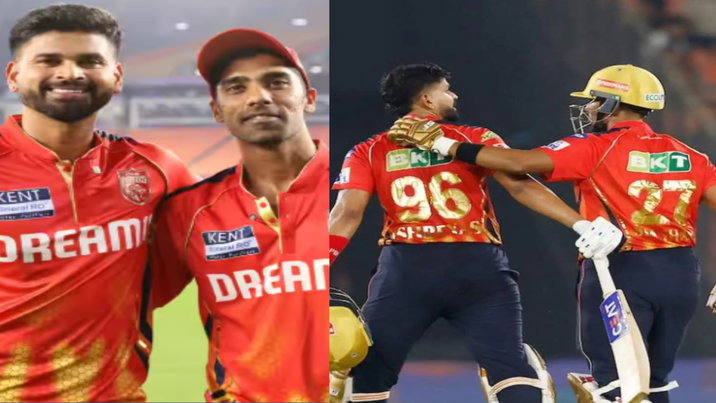 Shashank Singh and Shreyas Iyer