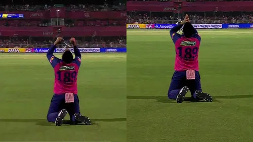 Shimron Hetmyer Celebration