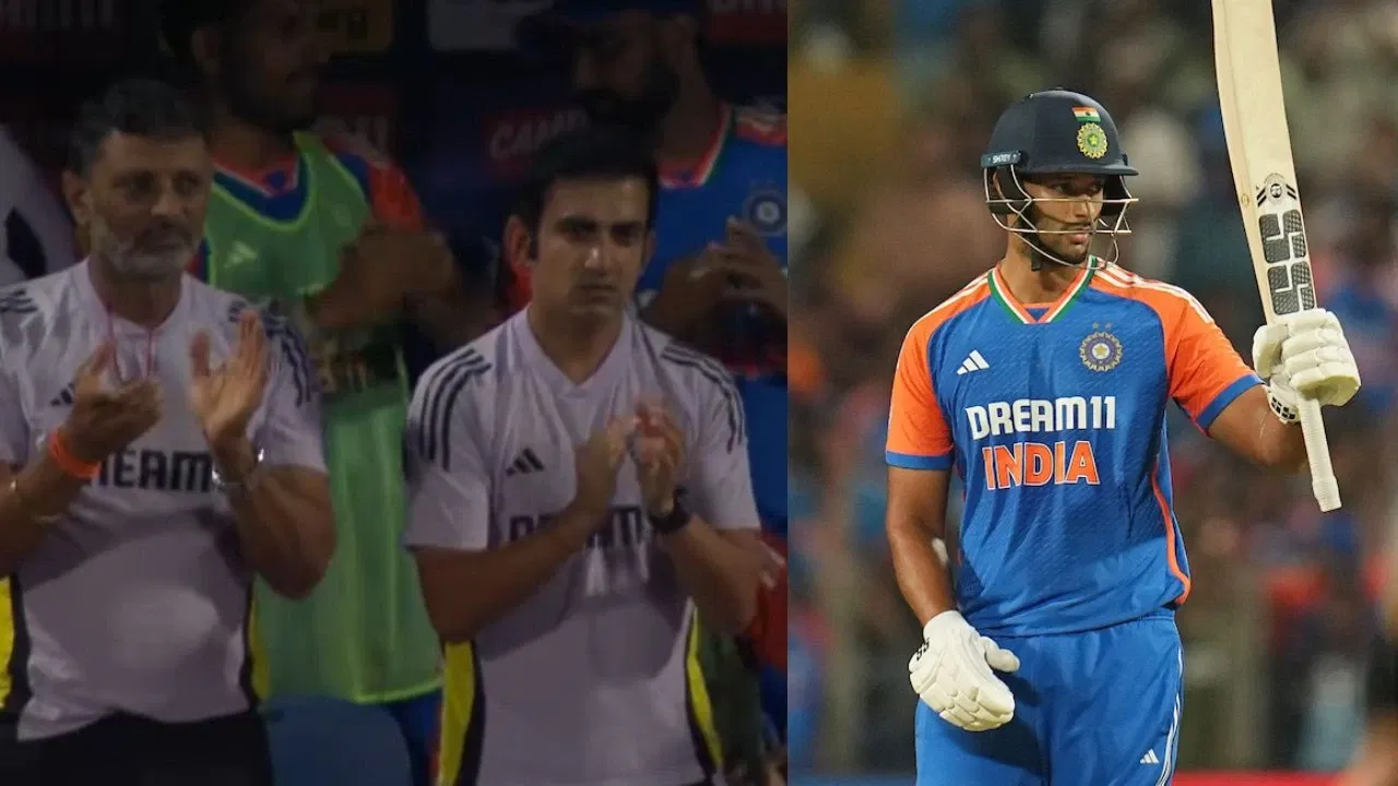 Shivam Dube Forces Gautam Gambhir To Applaud Him