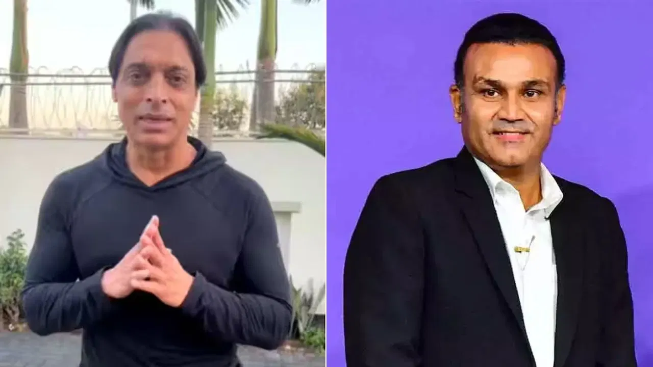 Shoaib Akhtar Virender Sehwag