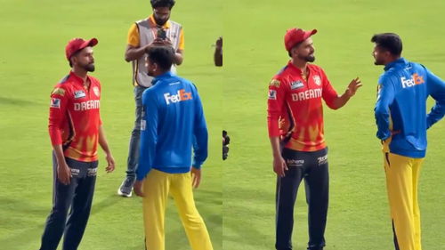 Shreyas Iyer Fighting With Khaleel Ahmed After PBKS Vs CSK
