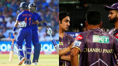 Shreyas Iyer Suryakumar Yadav Gautam Gambhir