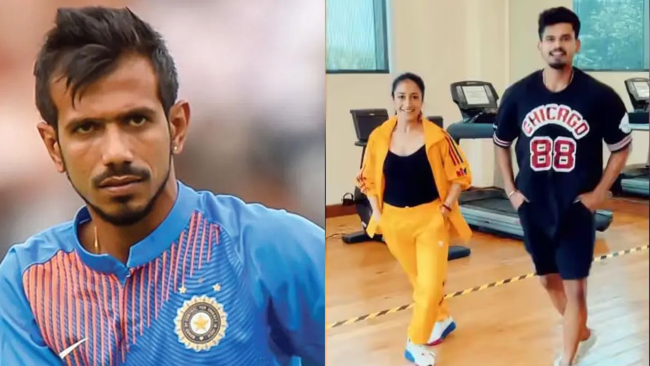 Shreyas Iyer Yuzvendra Chahal Dhanashree Verma