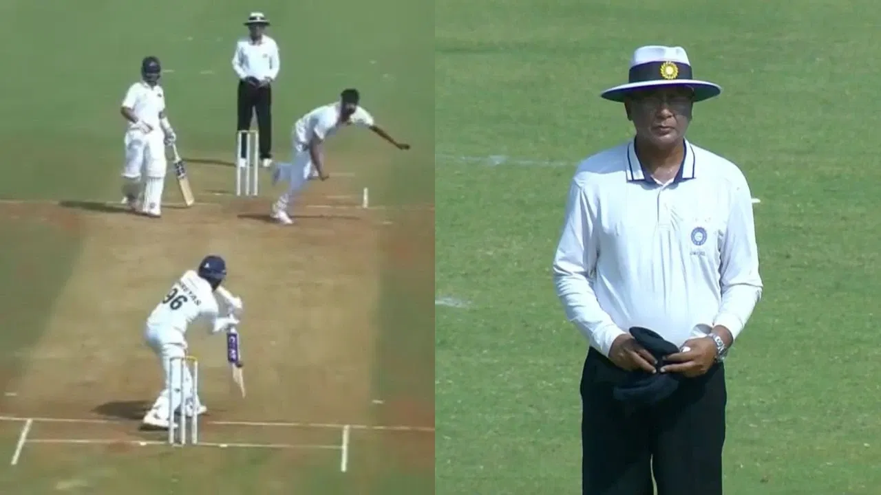 Shreyas Iyer Umpire Drama