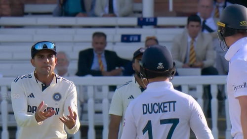 Shubman Gill Abuses Zak Crawley