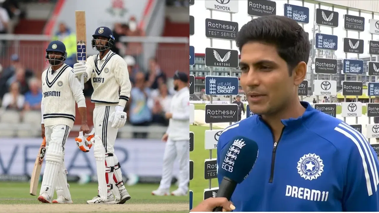 Shubman Gill Ravindra Jadeja Washington Sundar