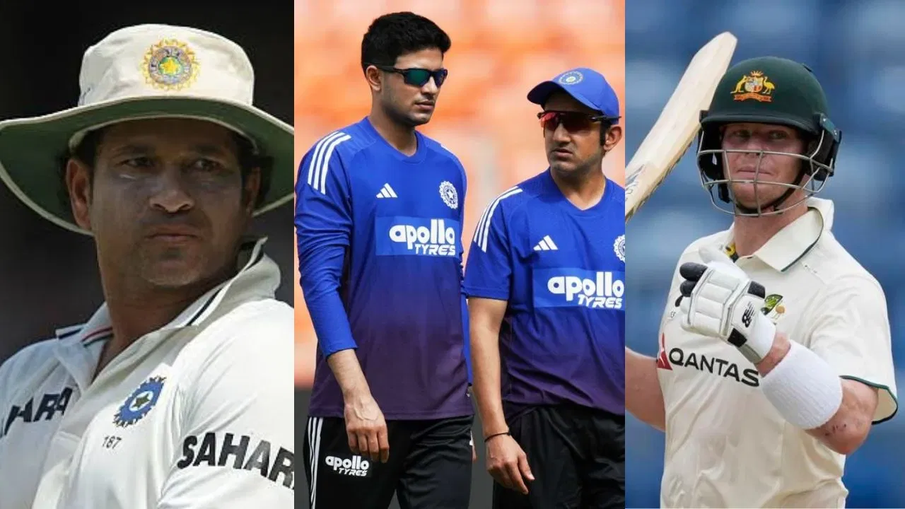 Shubman Gill Sachin Tendulkar Steve Smith