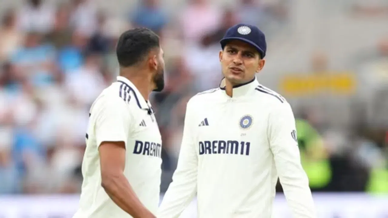 Shubman Gill And Mohammed Siraj