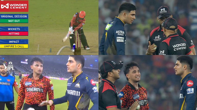 Shubman Gill Fights With Umpires Abhishek Sharma Intervenes