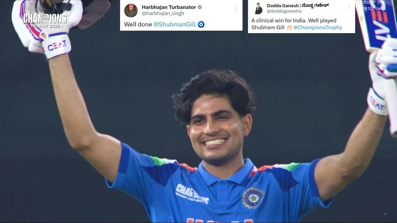 Shubman Gill Lauded By Fans