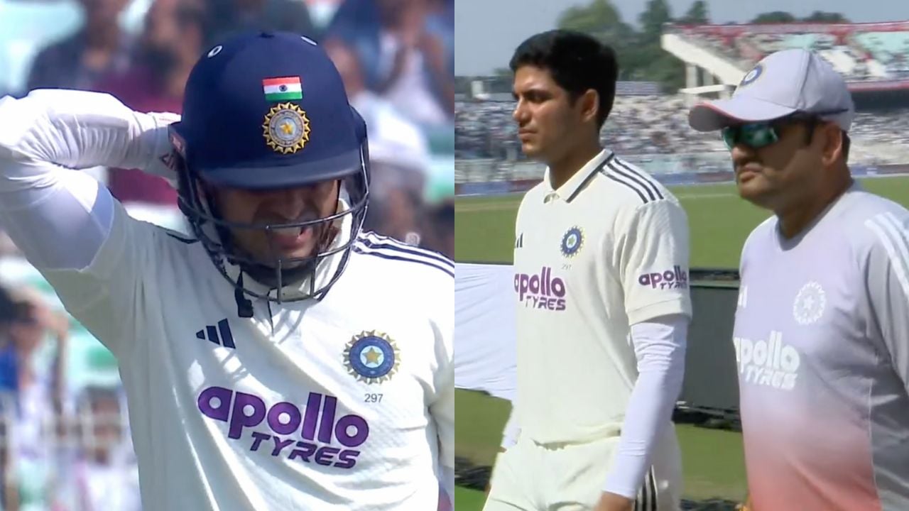 Shubman Gill hospitalized after retiring hurt at the Eden Gardens