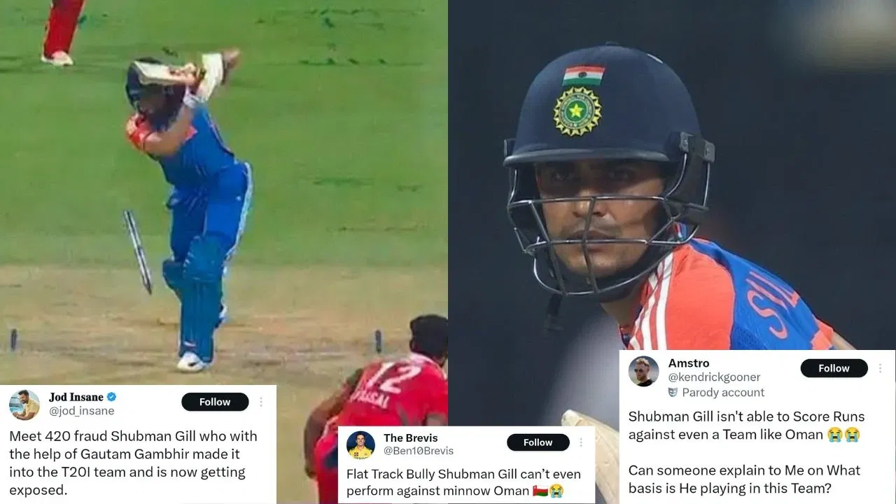Shubman Gill Trolled