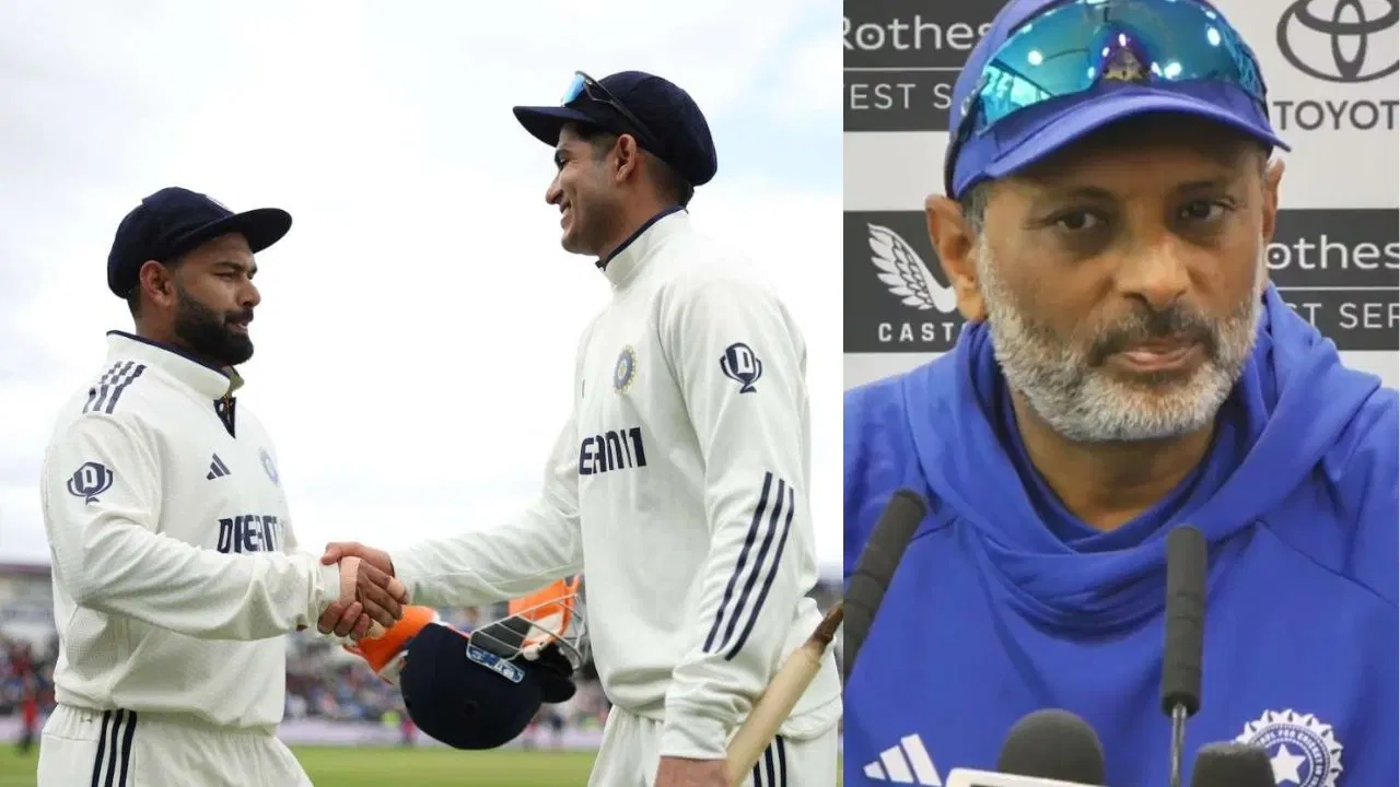 Sitanshu Kotak Rishabh Pant Shubman Gill