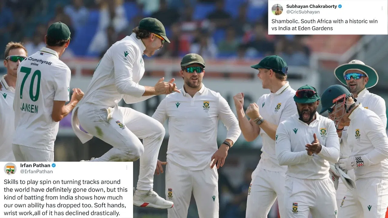 South Africa Beat India